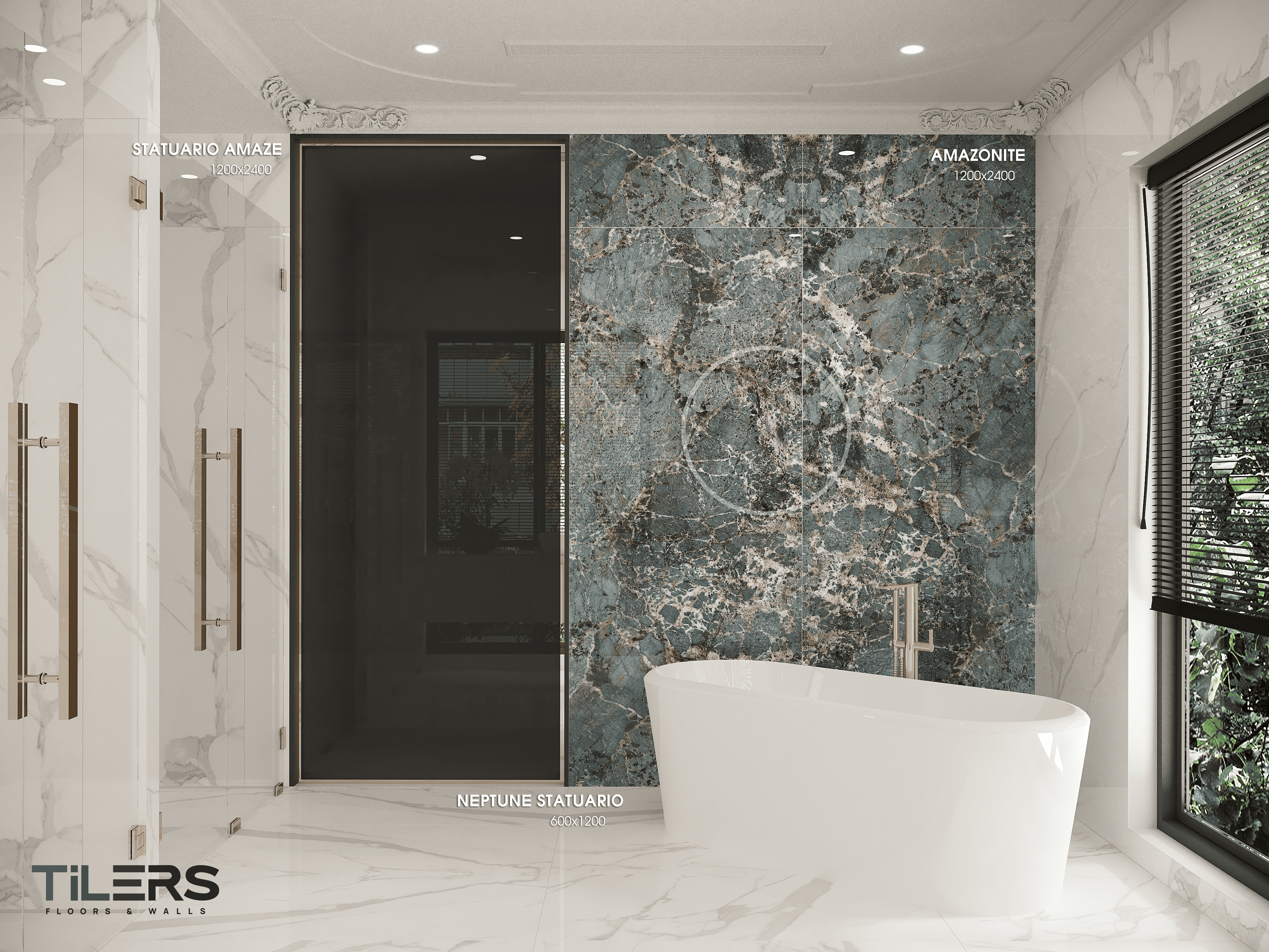 3. STATUARIO AMAZE - HIGH GLOSSY 1224