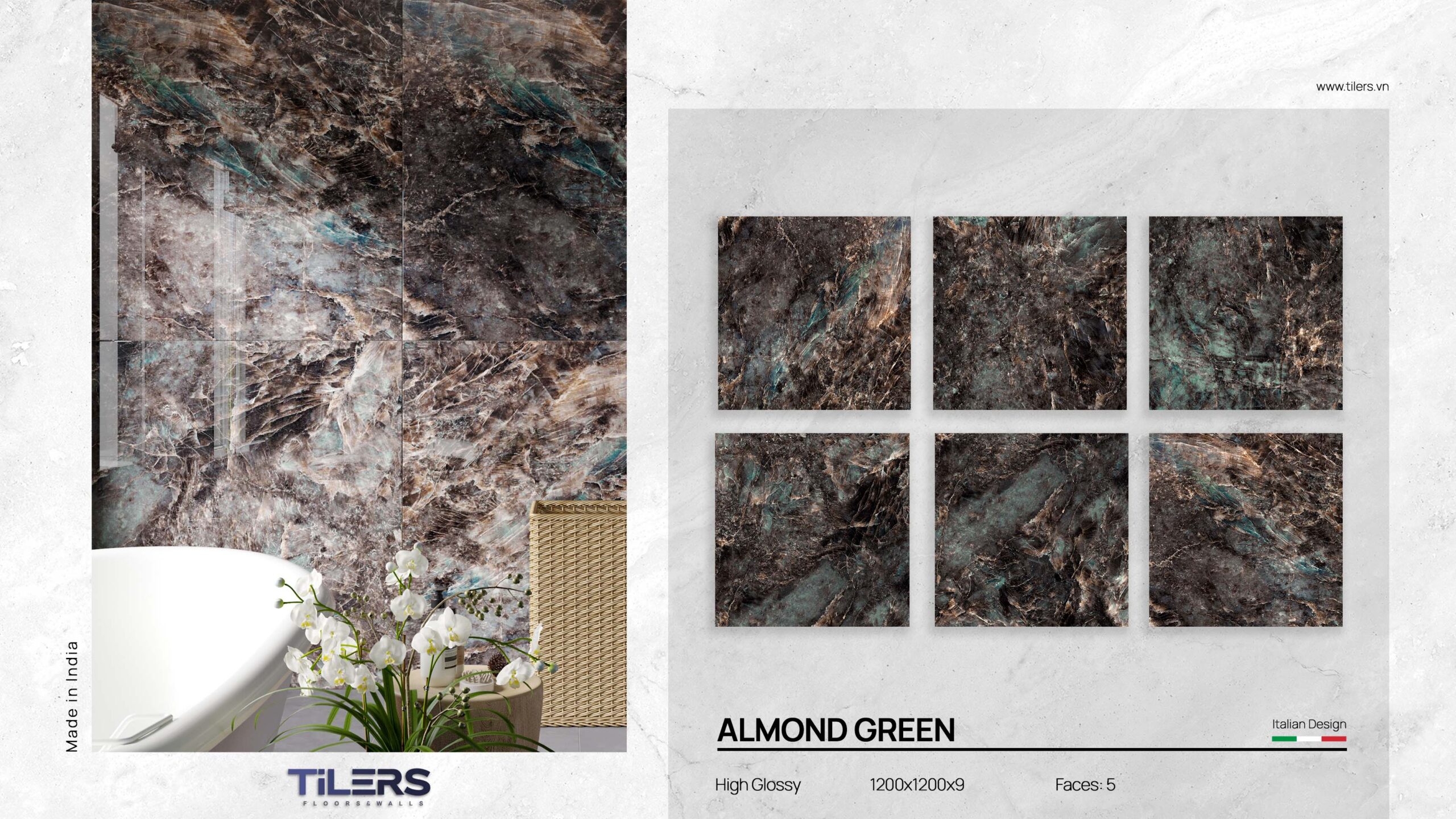 ALMOND GREEN - HIGH GLOSSY 1212 (1)