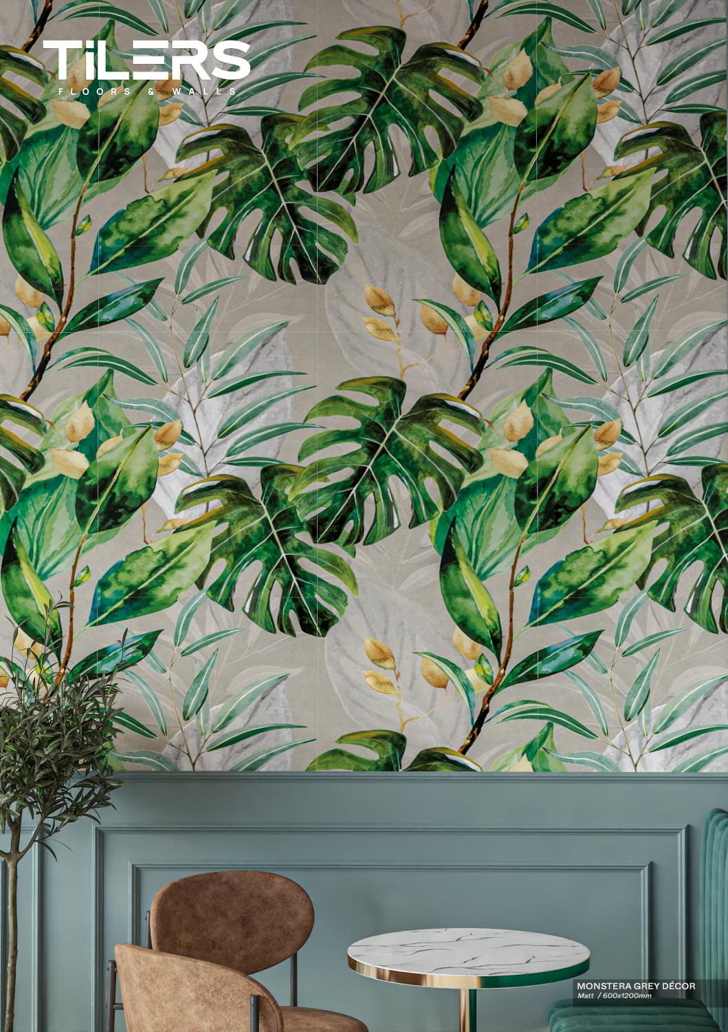 MONSTERA GREY DÉCOR - MATT 0612 (3)
