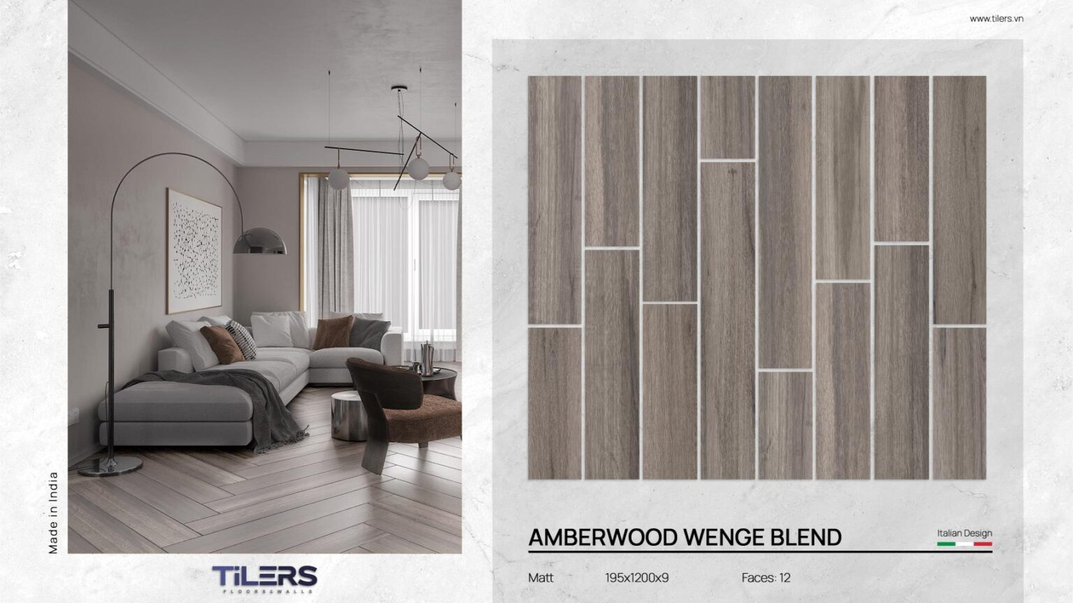 TILERS AMBERWOOD WENGE BLEND - MATT 0112 (2)