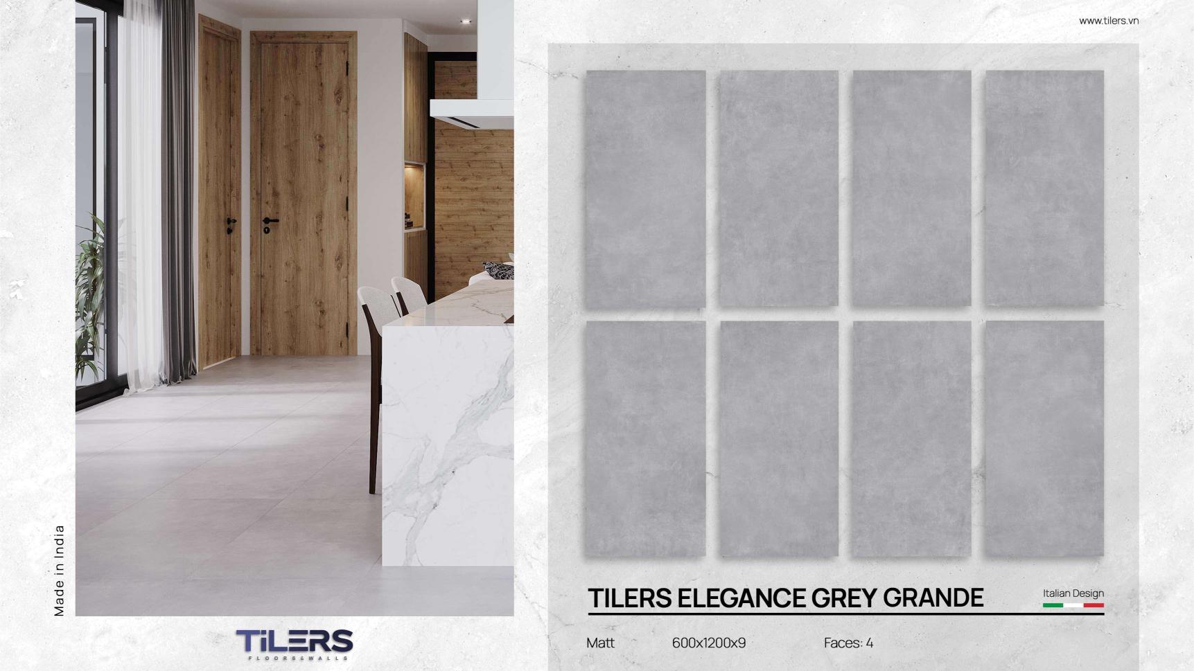 TILERS ELEGANCE GREY GRANDE - MATT 0612 (2)